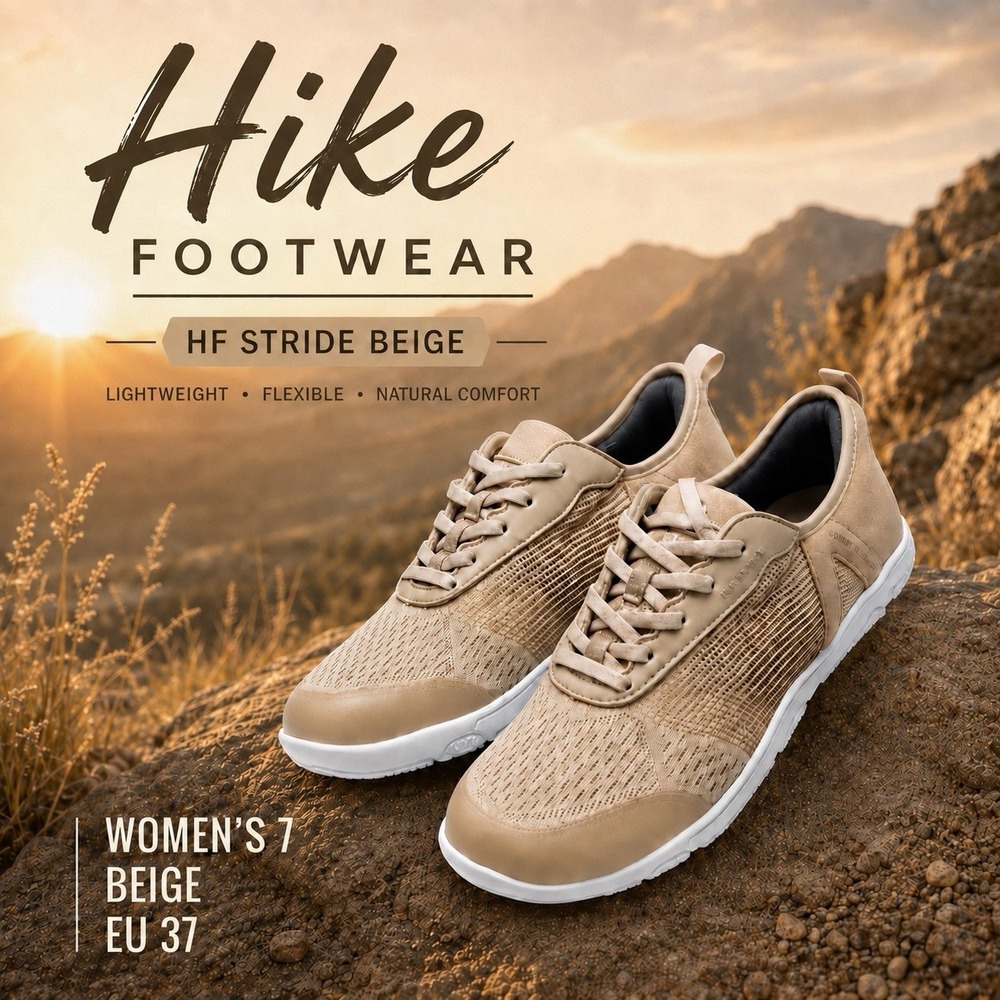 Hike Footwear HF Stride Ergonomic Sneaker Barefoot Women's 7 EU 37